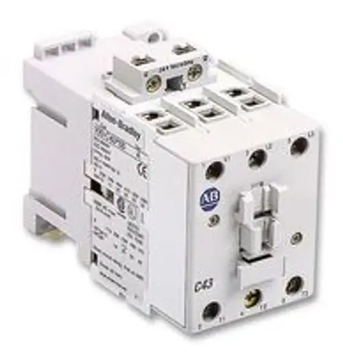 Allen Bradley 100-C43Kj00 43Amp 3Pole 24Vac 60Hz Contactor