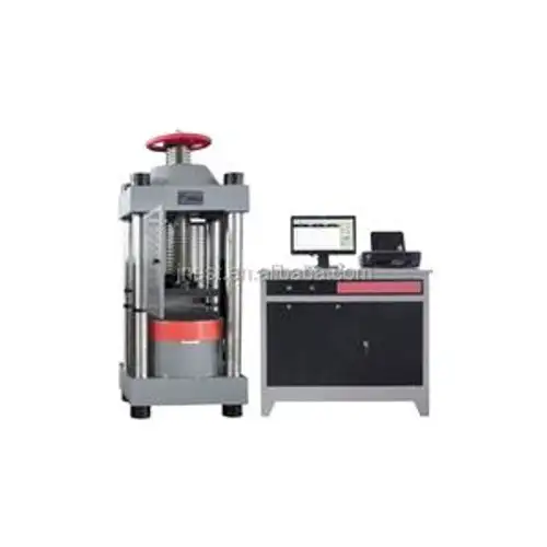 EN 12390-3 2000KN 3000KN Hydraulic Automatic Loading Concrete Cube Compression Machine