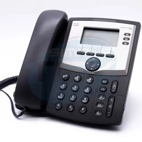 Cisco Spa 10.7Oz2 Phone Ip Voip A 3 Lines With Display And Port Pc Corporate