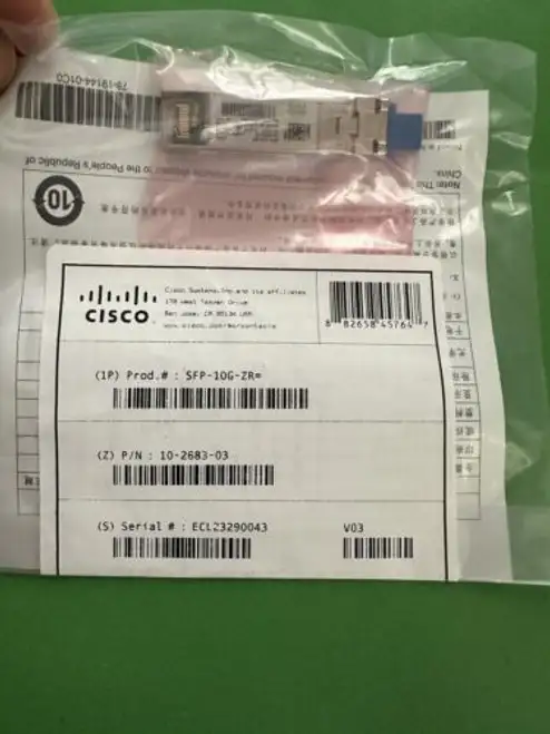 Cisco SFP-10G-ZR 光模組
