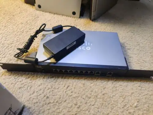 Cisco Systems Sg350-10P / 10-Port Gigabit Poe Managed Switch W/ Power Supply