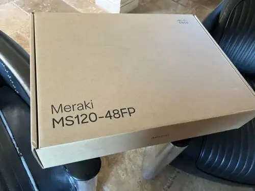 New Ms120-48Fp-Hw Cisco Meraki 1G L2 Cld Managed 740W Poe Switch Unclaimed
