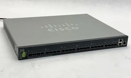 Cisco Sg550Xg-24F-K9 V01 24-Port 10G Sfp+ Stackable Managed Network Switch