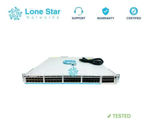Cisco C9300-48Un-A 48-Port 網路高級交換機 W/C9300-Nm-8+Pwr-C1-1100Wac