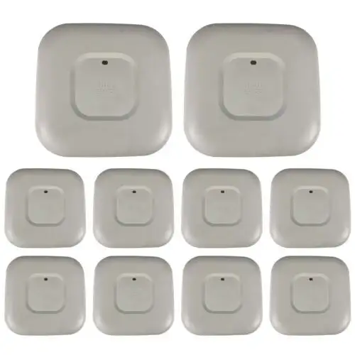 Lot Of 10 Cisco Air-Cap2702I-B-K9 Dual Band Gigabit Wireless Access Point Poe
