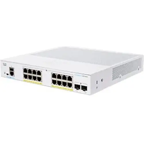 Cisco (Cbs350-16P-2G-Au) Cbs350 Managed 16-Port Ge Poe 2X1G Sfp