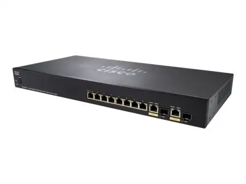 Cisco Sg355-10P-K9-Uk Switch - 10-Port - L3 - Managed Incl Vat-