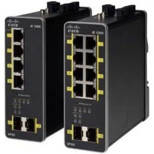 Cisco IE-1000-8P2S-LM 工業乙太網路交換機密封
