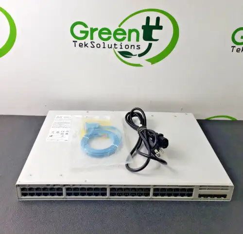 Cisco Catalyst C9200L-48T-4G-E 48-Port Poe+ Network Switch W 1X Psu