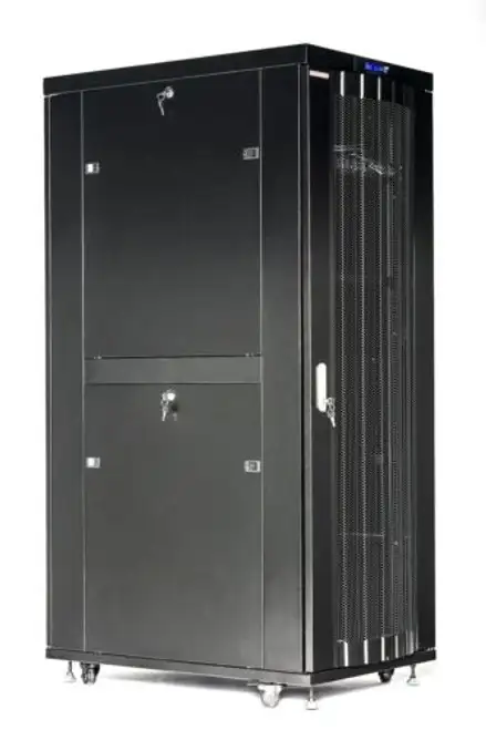 42U Mesh Doors 39 Inch Depth 19" It Standing Server Rack Cabinet Enclosure