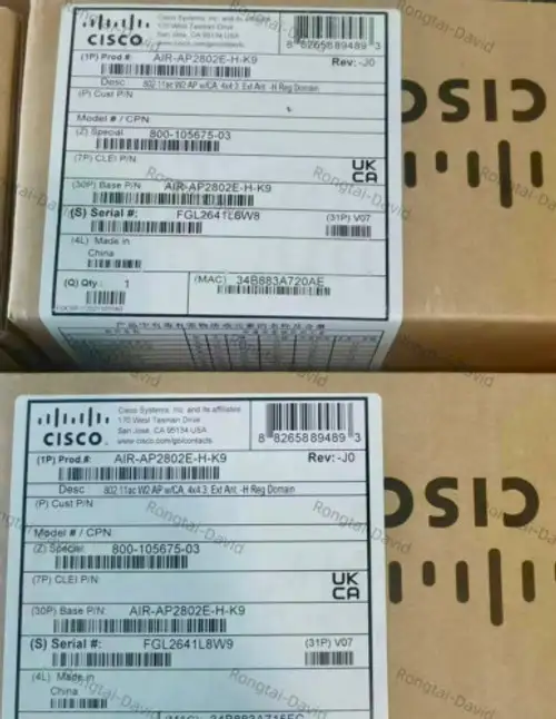 Cisco Air-Ap2802E-H-K9 2802 Series Dual Band Access Point Brand