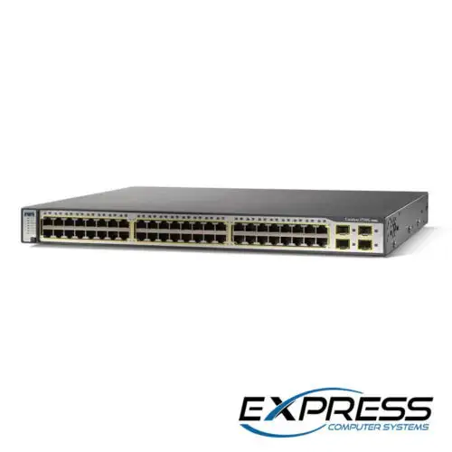 Cisco Ws-C3750G-48Ps-E Cat3750 48 10/100/1000T Poe + 4 Sfp