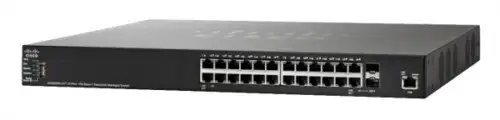 Cisco Sg350Xg-24T 24-Port 10Gbase-T Stackable Managed Network Switch.