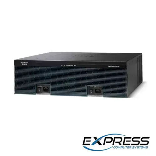 Cisco Cisco3945/K9 + Ehwic-4Esg-P 4埠雙寬千兆乙太網供電路由器