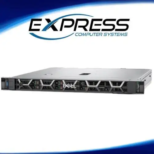Dell Poweredge R350 Rack Server 8X 2.5" Xeon E-2386G 3.50Ghz 6C H345 Perc