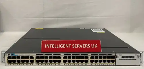 Cisco Catalyst Ws-C3750X-48Pf-S 48 10/100/1000 Ethernet Poe+ Ports Ip Base