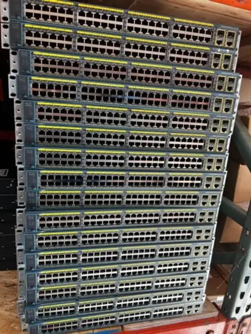 Cisco Catalyst 2960 Plus Series Si 48 10/100 + 2 T/SFP LAN Lite WS-C2960+48TC-S 交換機