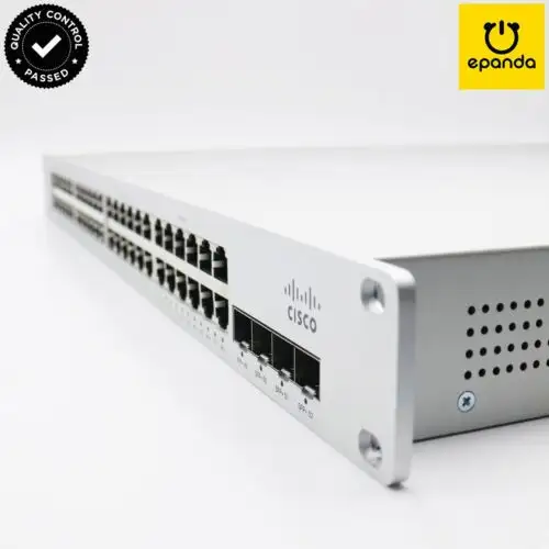 Cisco Meraki Ms250-48Fp Stackable Layer 3 Poe+ Cloud Managed Switch - Unclaimed