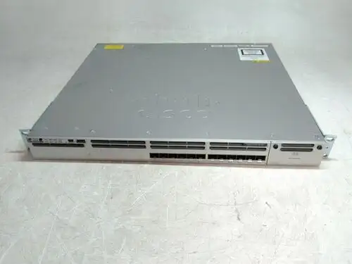 Cisco Catalyst 3850 Xs 10G Sfp+ WS-C3850-12XS-S IPBase 2X 350WAC 電源