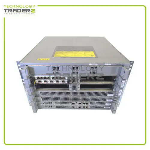 Cisco ASR1006 V03 ASR1000 6槽路由器機箱帶2X PWS 2X IPM 2X嵌入式