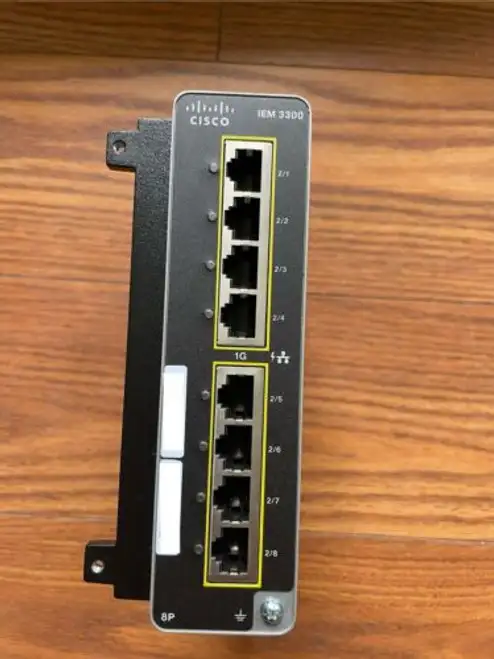 Cisco IE-3300 POE 8埠擴展模組
