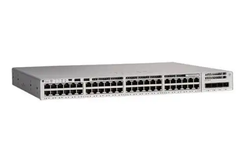 Cisco C9200L-48P-4X-E 48埠Poe+ 4 X 10G網路交換機