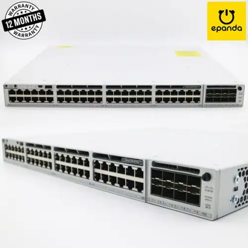 Cisco C9300-48P-E 9300 48Gige Poe+ 2Psu With 8X10G Nim C9300-Nm-8X 交換機