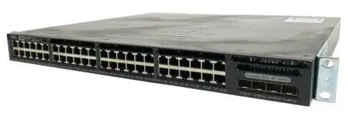 Cisco Ws-C3650-48Tq-L Catalyst 3650 48X 10/100/1000 4X 10G Sfp+ 乙太網交換機