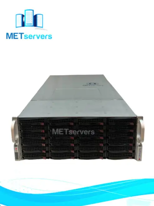 6047R-E1Cr36L Server W/ X9Drd-Ef 2*E5-2697 V2 12C 128Gb Ddr3 36X 6Tb Drive Rails