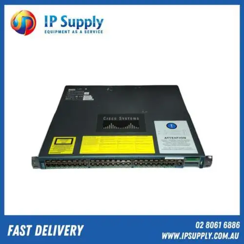 Cisco WS-C4948-10GE-E Catalyst 48 Gig Port L3 Switch W/ Dual PSU 1YRWTY TAXINV
