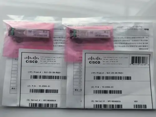 Cisco Glc-Zx-Sm-Rgd 1000Base-Zx Sfp Modules 70Km (Brand Sealed)