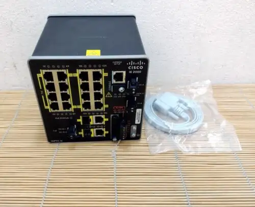 Cisco Ie-2000-16Ptc-G-Nx Ie2000 16Fe Copper 4 Poe+ 2Ge Uplinks Enhanced Lan Base-
