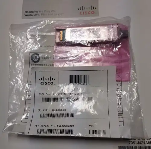 Cisco Xfp-10Ger-192Ir+ 10-2470-01 OC-192/STM-64 IR-2 1 光模組
