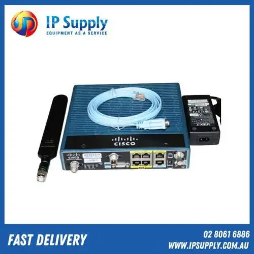 Cisco C819G-Lte-La-K9 4G M2M Lte Fdd And Tdd Wireless Router 1Yrwty Taxinv