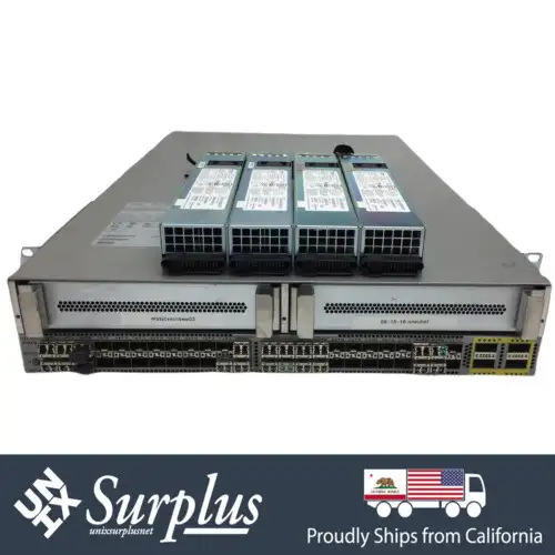 Cisco Nexus 56128P 48 Port 10Gb Sfp+ 4X Psu 4X 40G + 21X Optics 交換機