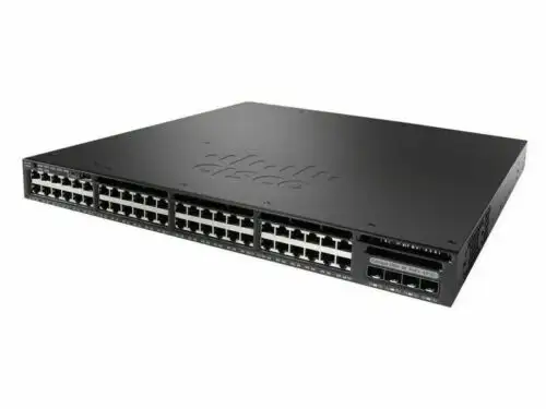 Cisco Ws-C3650-48Ts-L 48 Port 10/100/1000 Ethernet 4X1G 1Xps ネットワークスイッチ