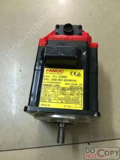 FANUC A06B-0061-B203#0100 伺服馬達