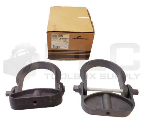 New Of 2 Cooper B-Line Bfv3104-2 1/2 3 4 Clevis Hanger