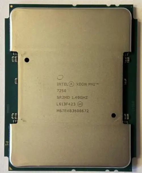 Intel Hj8066702859200 Sr2Md Xeon Phi Processor 7250 16Gb 1.40Ghz 68Core