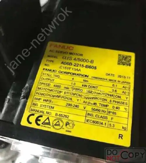 Fanuc A06B-2215-B605#S000