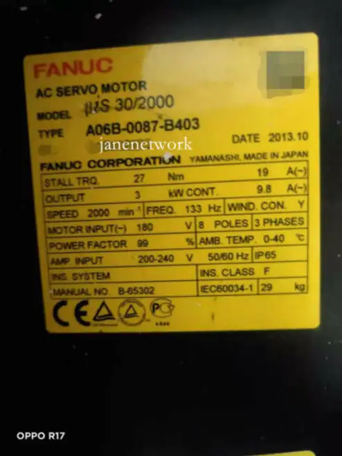 FANUC A06B-0087-B403