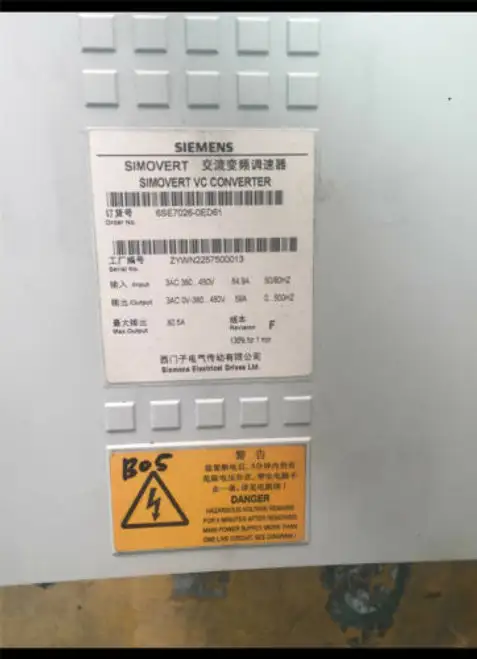 6SE7026-0ED61 工控模組