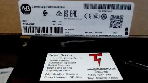 2023 Factory Sealed Surplus Allen Bradley 1756-L84E