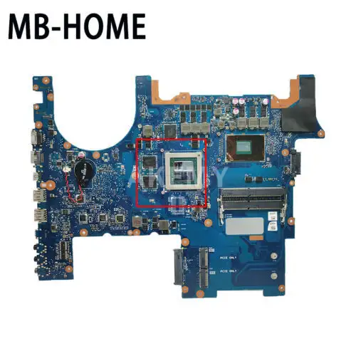 G752Vt¬†For¬†Asus¬†G752Vt¬†G752V¬†G752Vt¬†G752Vy¬†Motherboard¬†Gtx970M-3G¬†I7-6700Hq