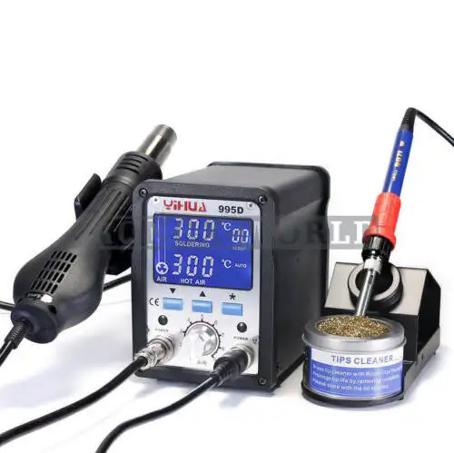 2In1 Yihua-995D Soldering Station For Motherboard Repair Tools 110/220V