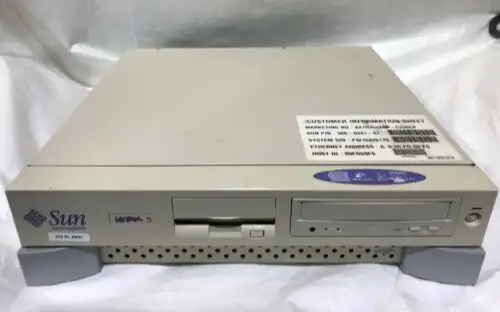 Sun Ultra 5 360Mhz 256Mb Memory 4.3Gb Hdd Onboard Graphics Cd-Rom Ultra 5