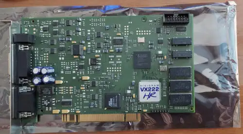 Digigram Vx222Hr 專業廣播音效卡 W雙分接電纜