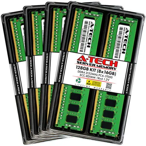 128Gb 8X 16Gb Pc4-2133 Rdimm Supermicro F628G2-F73Pt+ Memory Ram