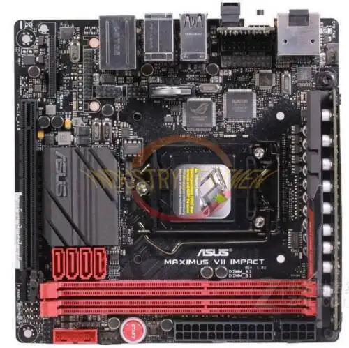 Asus Stcom Z87 Maximus Vii Impact Socket Motherboard