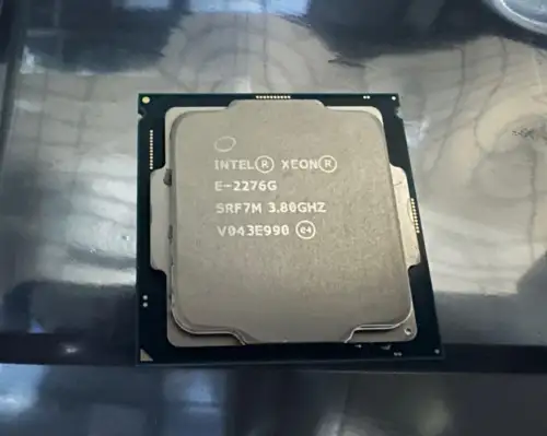 Intel¬Æ Xeon¬Æ E-2276G 3.8Ghz Cpu (Srf7M) Genuine Fast